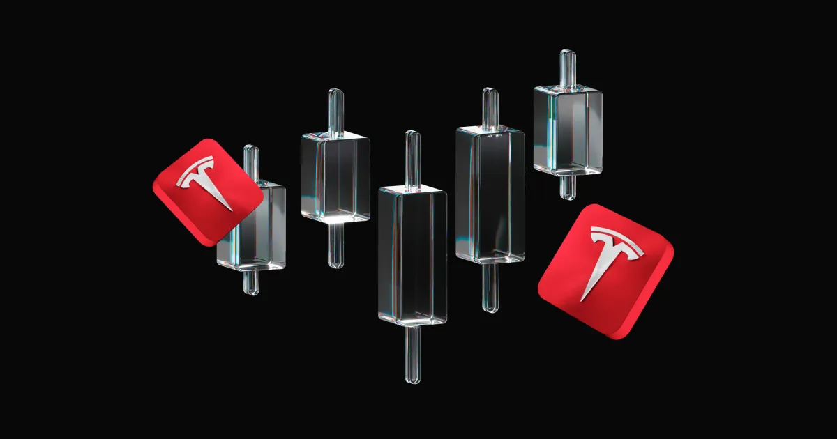 Glass candlesticks with the TSI mark